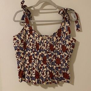 Anthropologie FloralPrint Women's Top